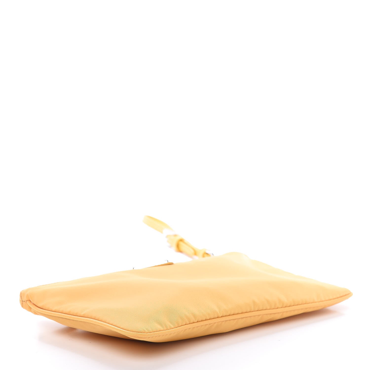 Prada Tessuto Nylon Saffiano Wristlet Mimosa 4 of 10