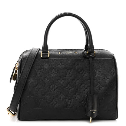 Louis Vuitton Empreinte Speedy Bandouliere 25 NM Black 1 of 10