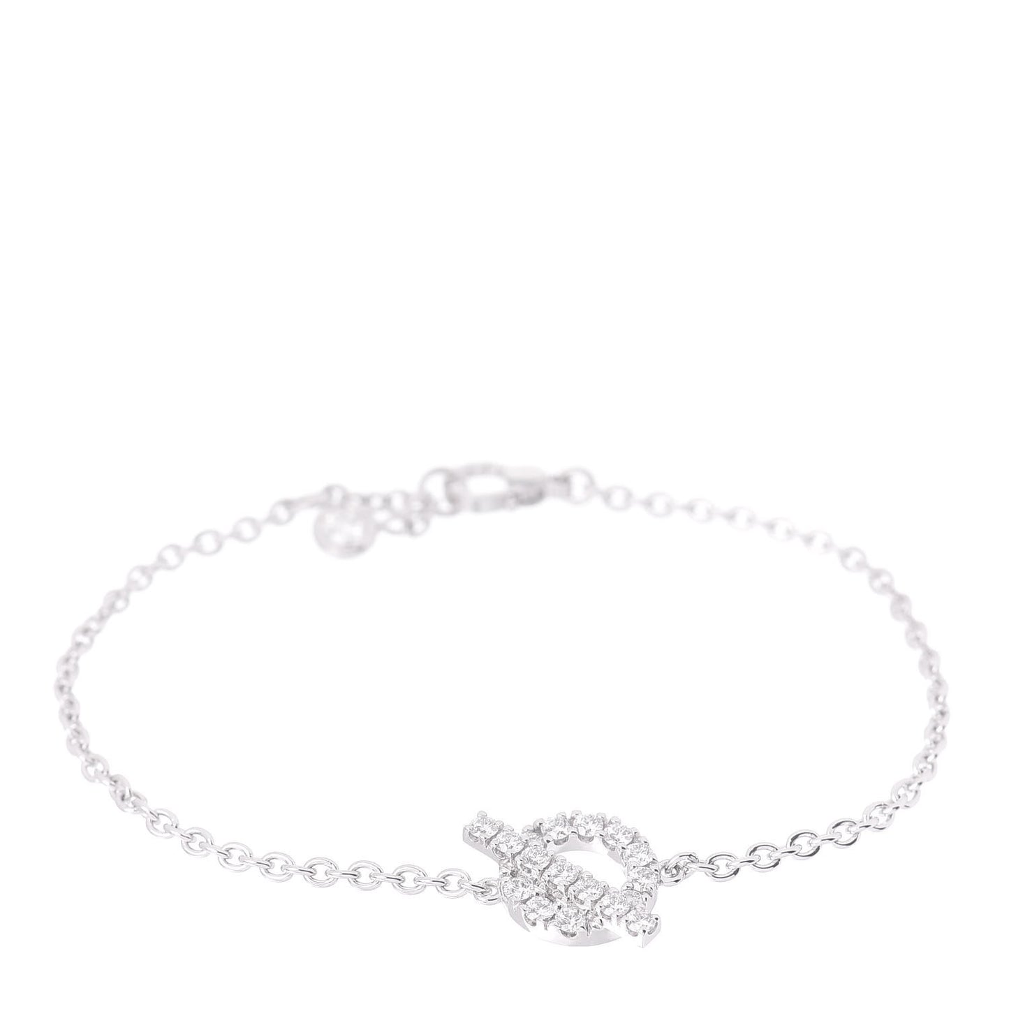 18K White Gold Diamond Finesse Bracelet SH