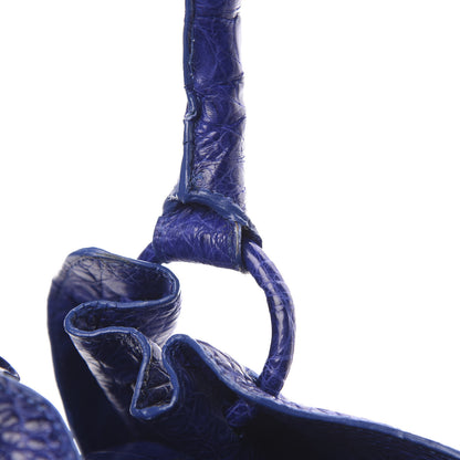 Nancy Gonzalez Crocodile Hobo Blue 14 of 15