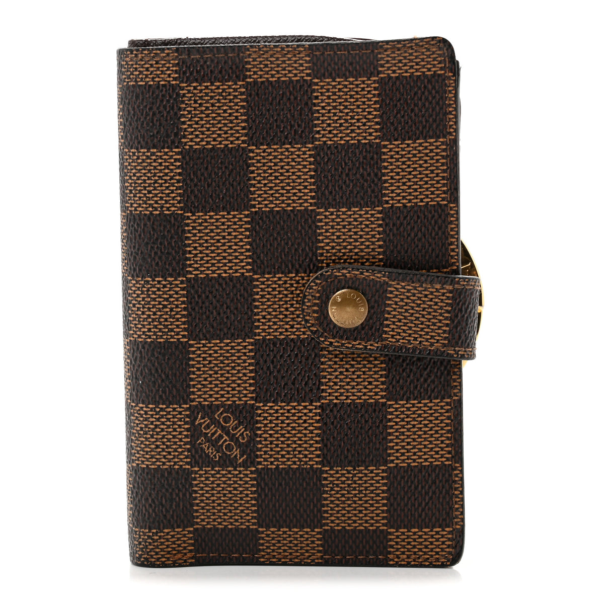 Louis Vuitton Damier Ebene French Purse Wallet 1 of 9