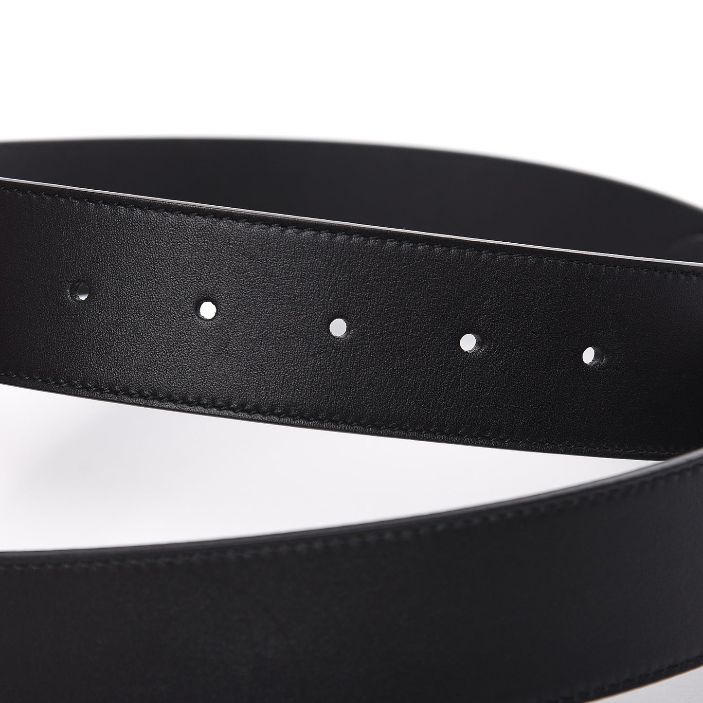Calfskin Double G 40mm Belt 95 38 Black