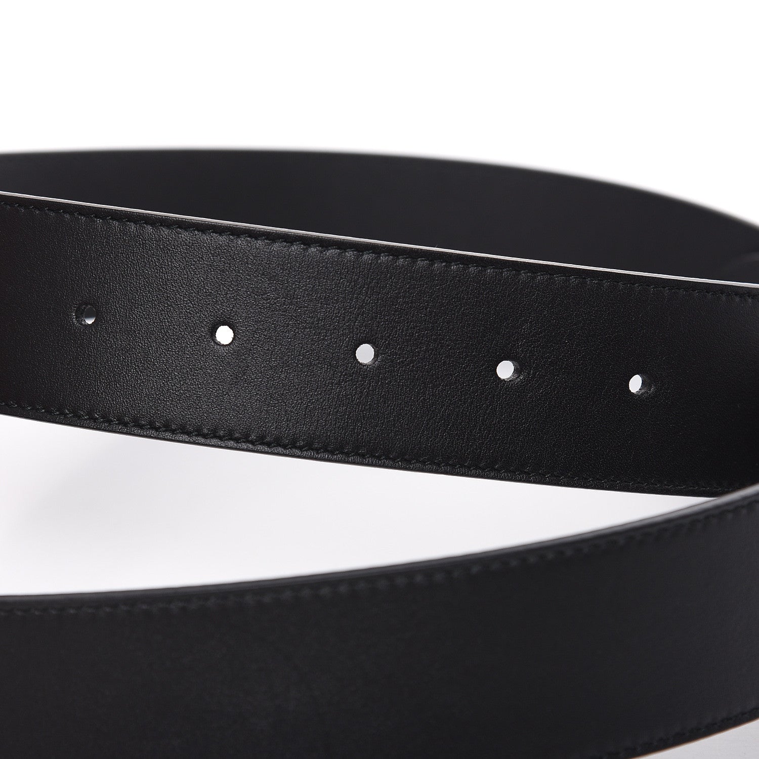 Gucci Calfskin Double G 40mm Belt 95 38 Black 5 of 7
