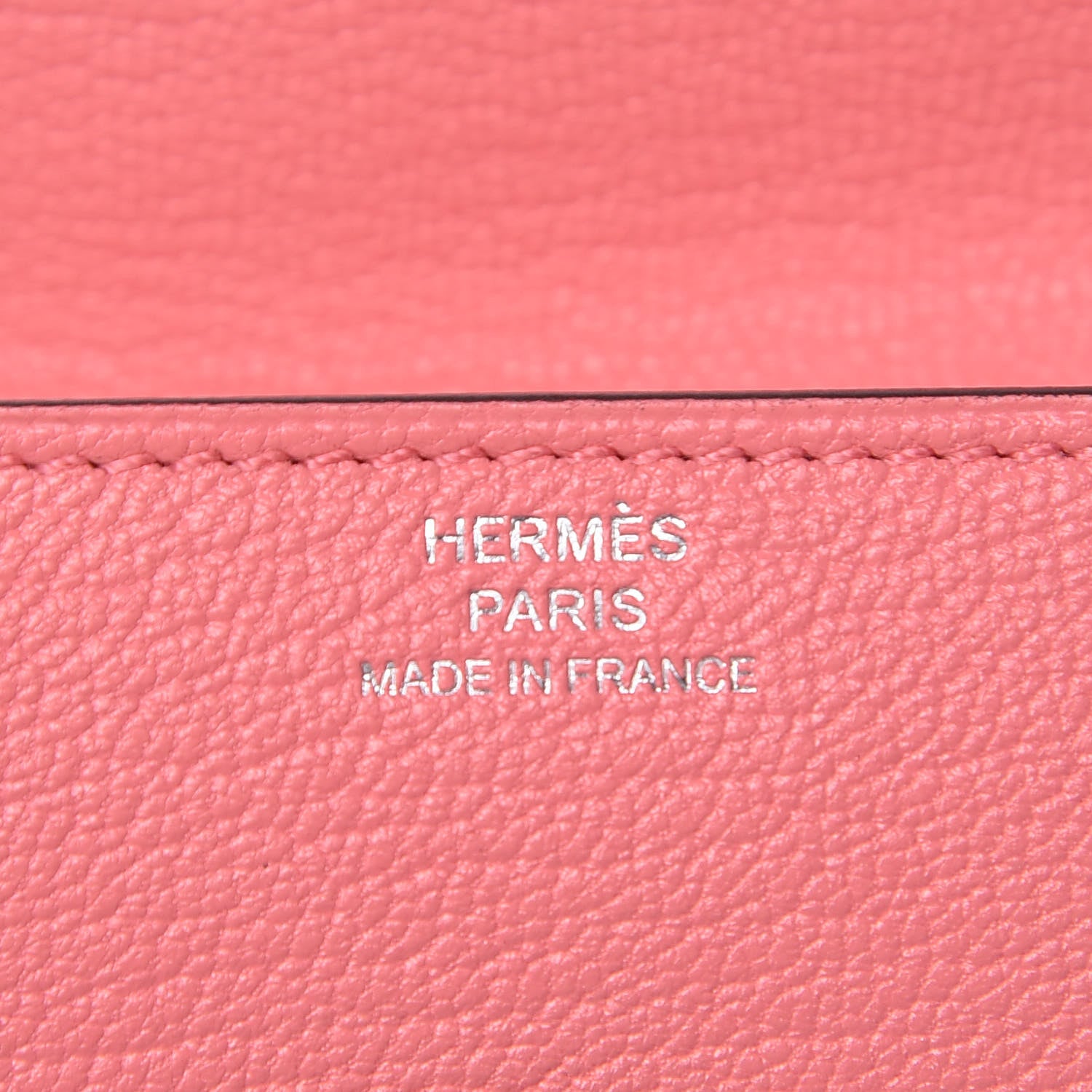 Hermes Chevre Mysore Mini Clic Card Holder Rose Ete 6 of 8