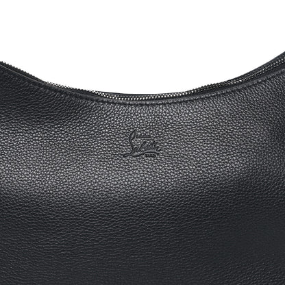 Christian Louboutin Calfskin Large Loubila Chain Shoulder Bag Black 8 of 12