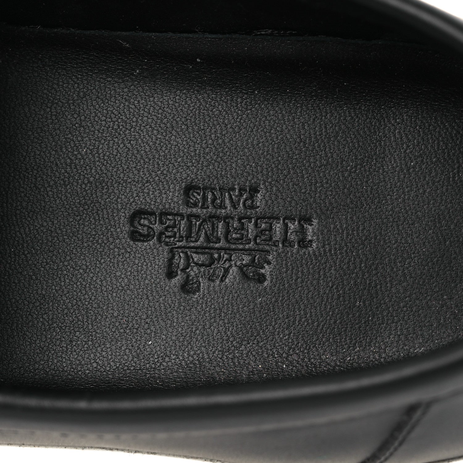 Hermes Calfskin Game Slip On Sneakers 37 Black 9 of 11