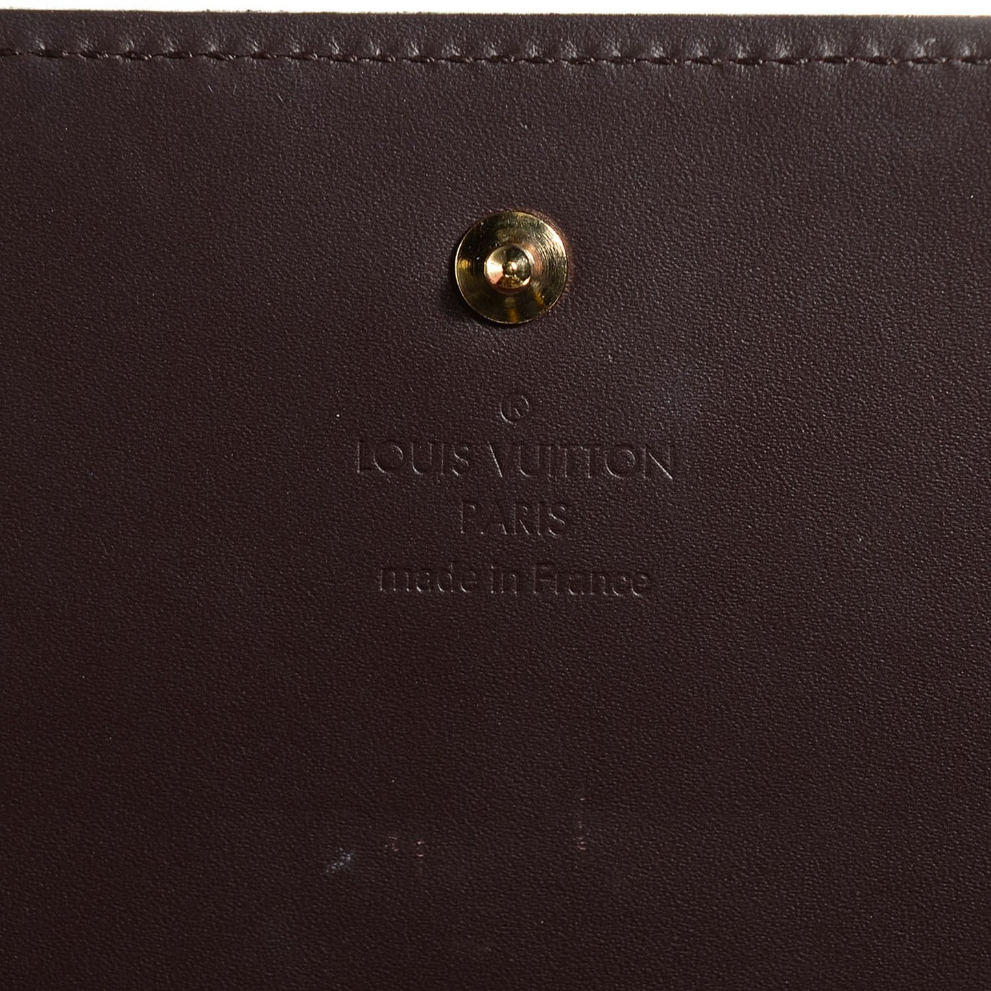 Vernis Chain Wallet Amarante