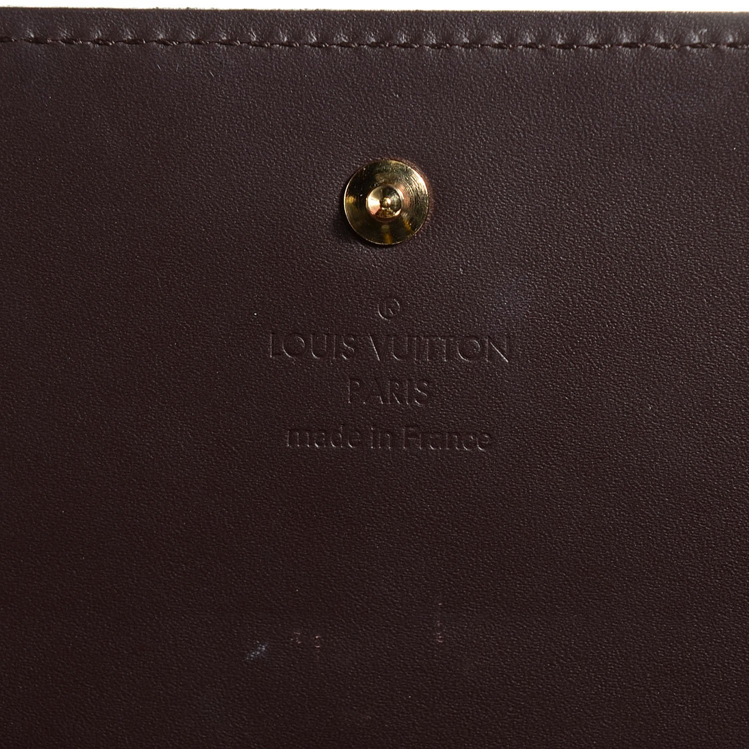 Louis Vuitton Vernis Chain Wallet Amarante 7 of 8