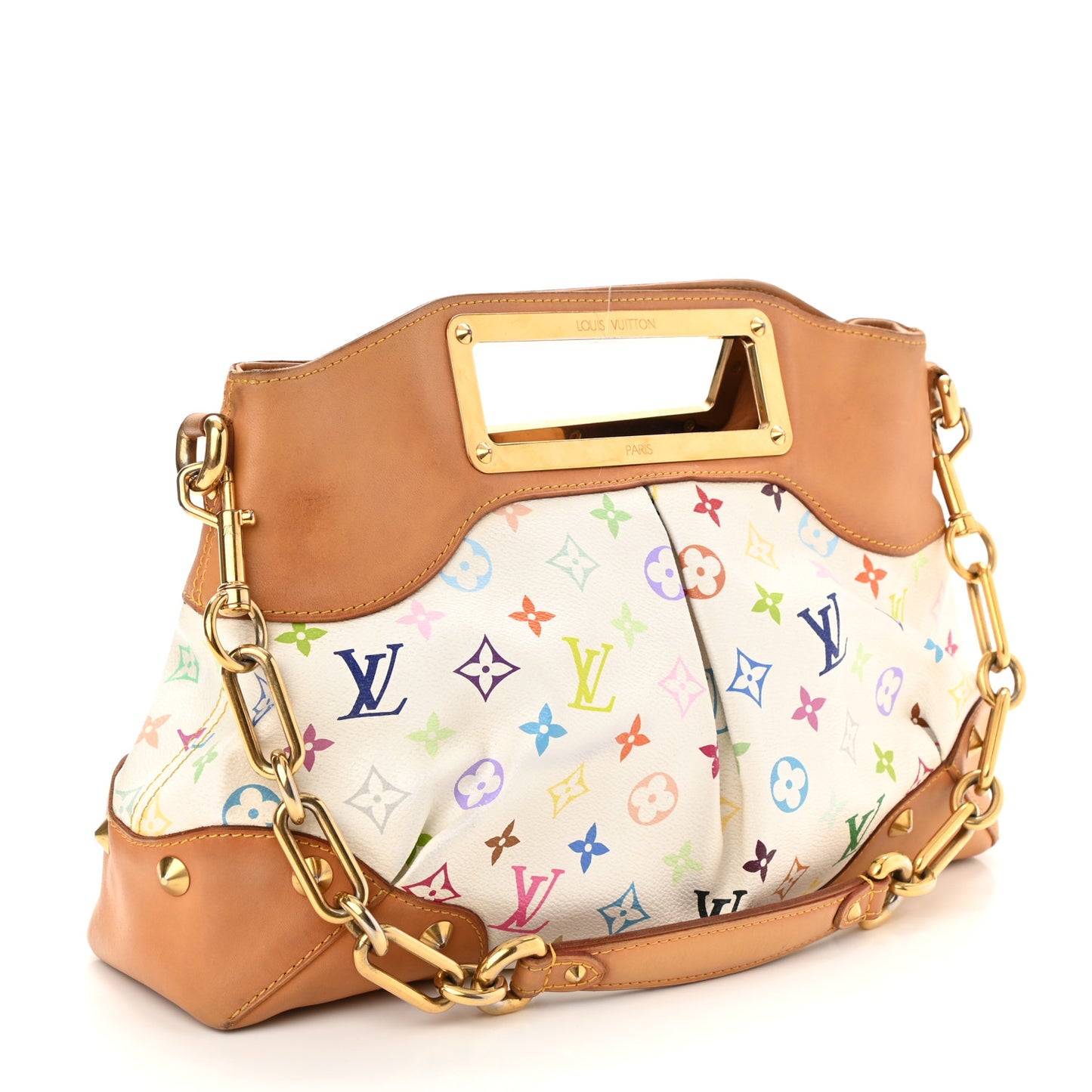 Monogram Multicolor Judy MM White
