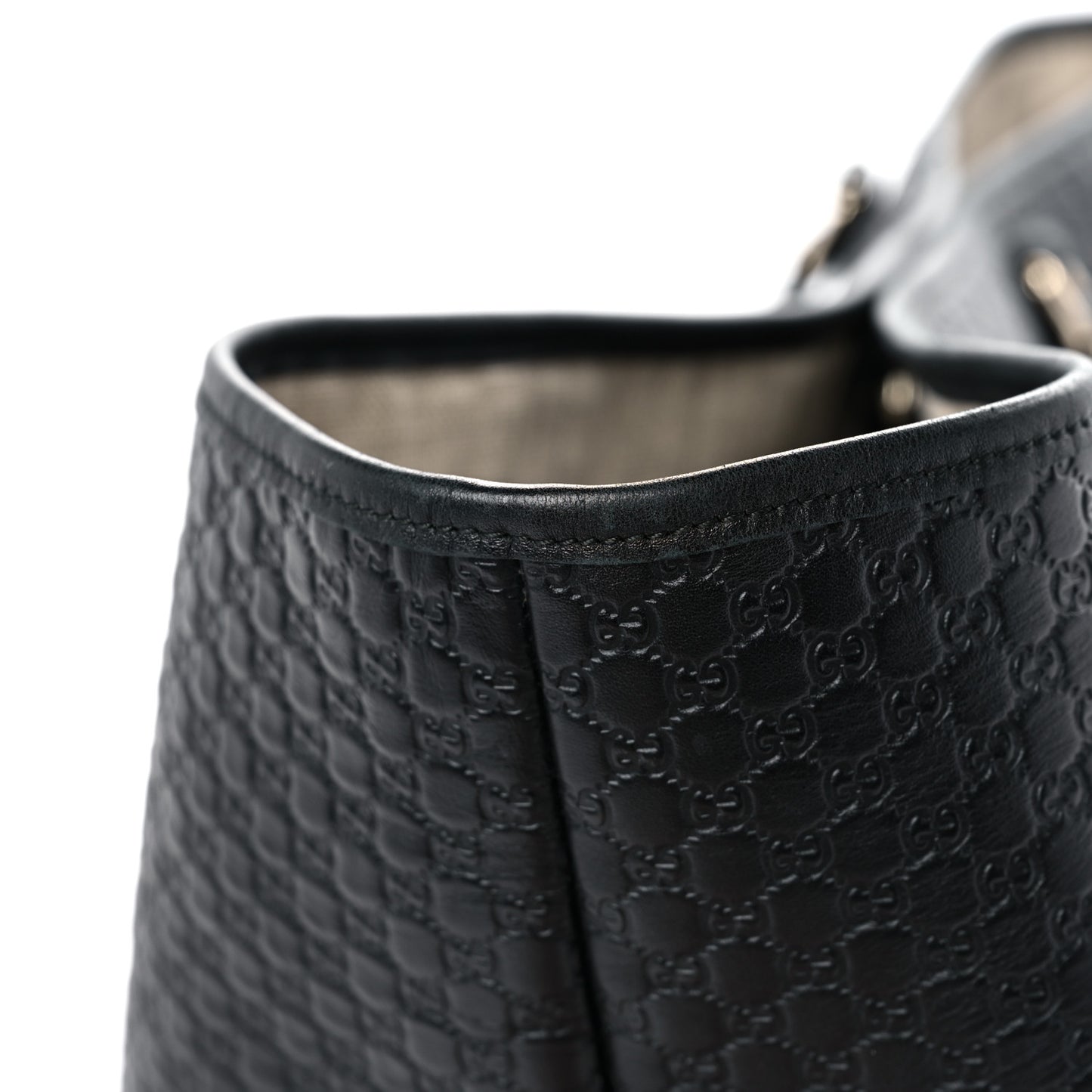 Microguccissima Large Joy Tote Black