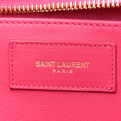 Saint Laurent Calfskin Small Classic Y Cabas Fuchsia 6 of 14