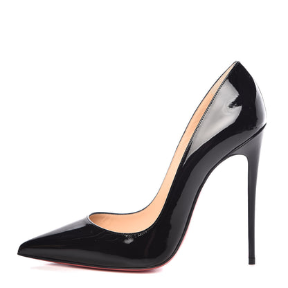 Christian Louboutin Patent So Kate 120 Pumps 39 Black 1 of 8