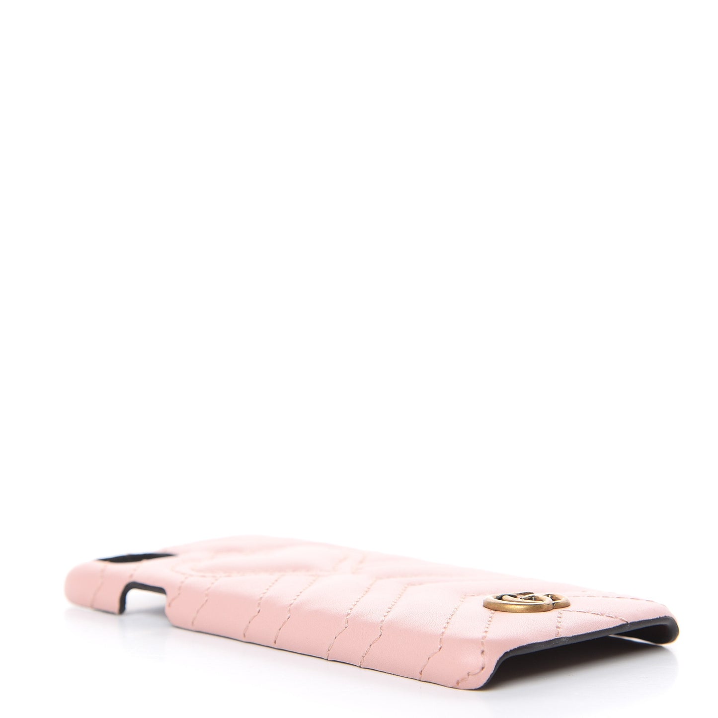 Calfskin Matelasse Marmont iPhone 7 Case Pink