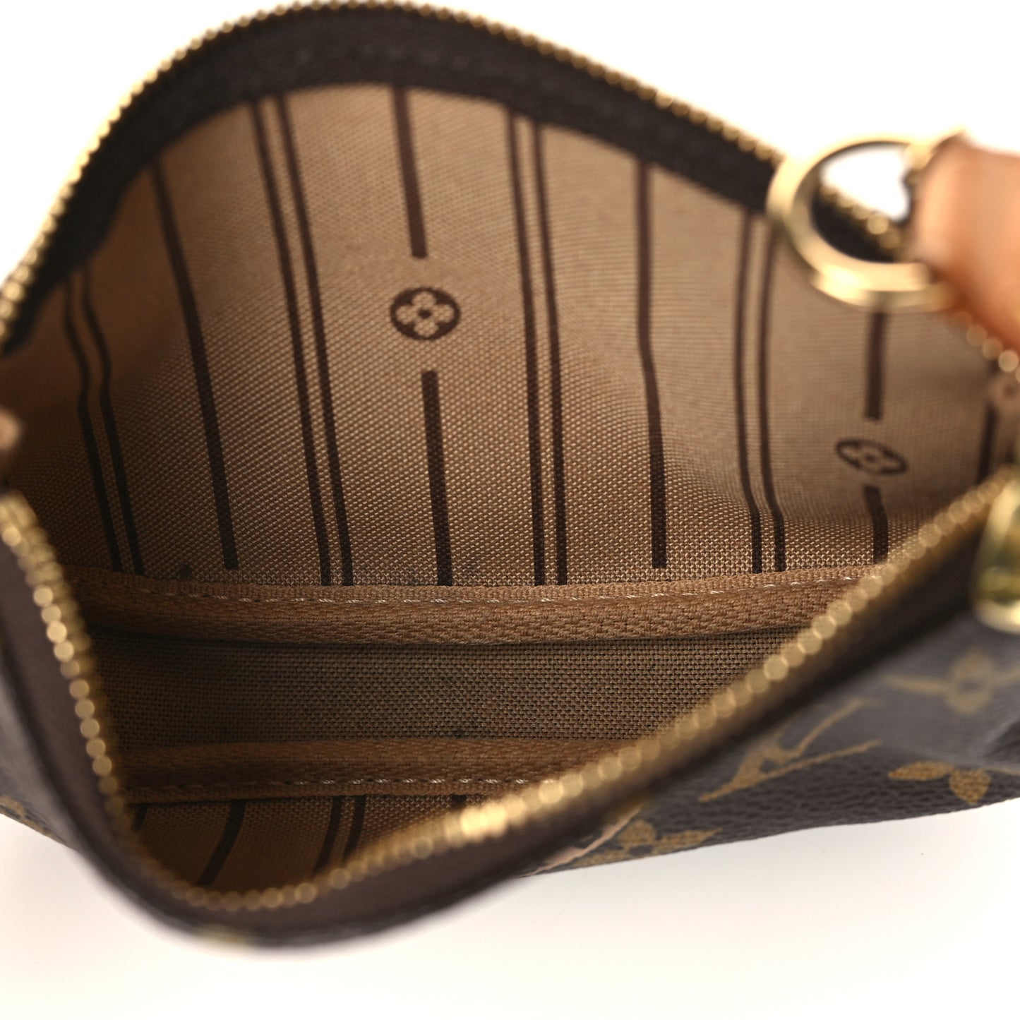 Monogram Complice Trunks and Bags Mini Pochette Accessories Beige