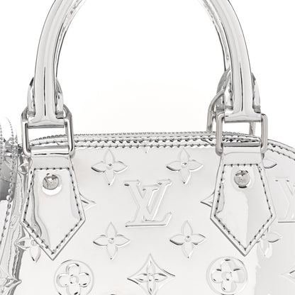 Louis Vuitton Monogram Miroir Alma BB Silver 3 of 9