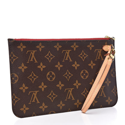 Louis Vuitton Monogram Neverfull MM GM Pochette Cherry 3 of 9