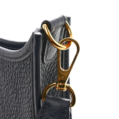 Hermes Taurillon Clemence Evelyne TPM Bleu Nuit 12 of 12