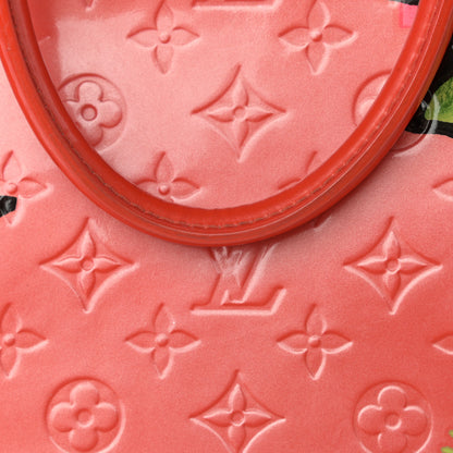 Louis Vuitton Vernis Roses Alma GM Orange Sunset 16 of 18