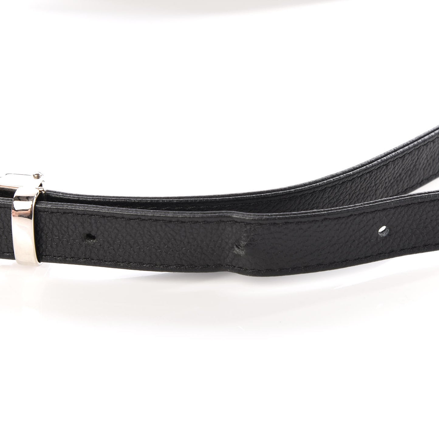 Grained Calfskin Quilted 2.55 Reissue Flap Belt Bag Clutch Black