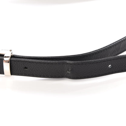 Chanel Grained Calfskin Quilted 2.55 Reissue Flap Belt Bag Clutch Black 13 of 13
