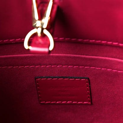 Louis Vuitton Vernis Montaigne BB Megenta 5 of 7