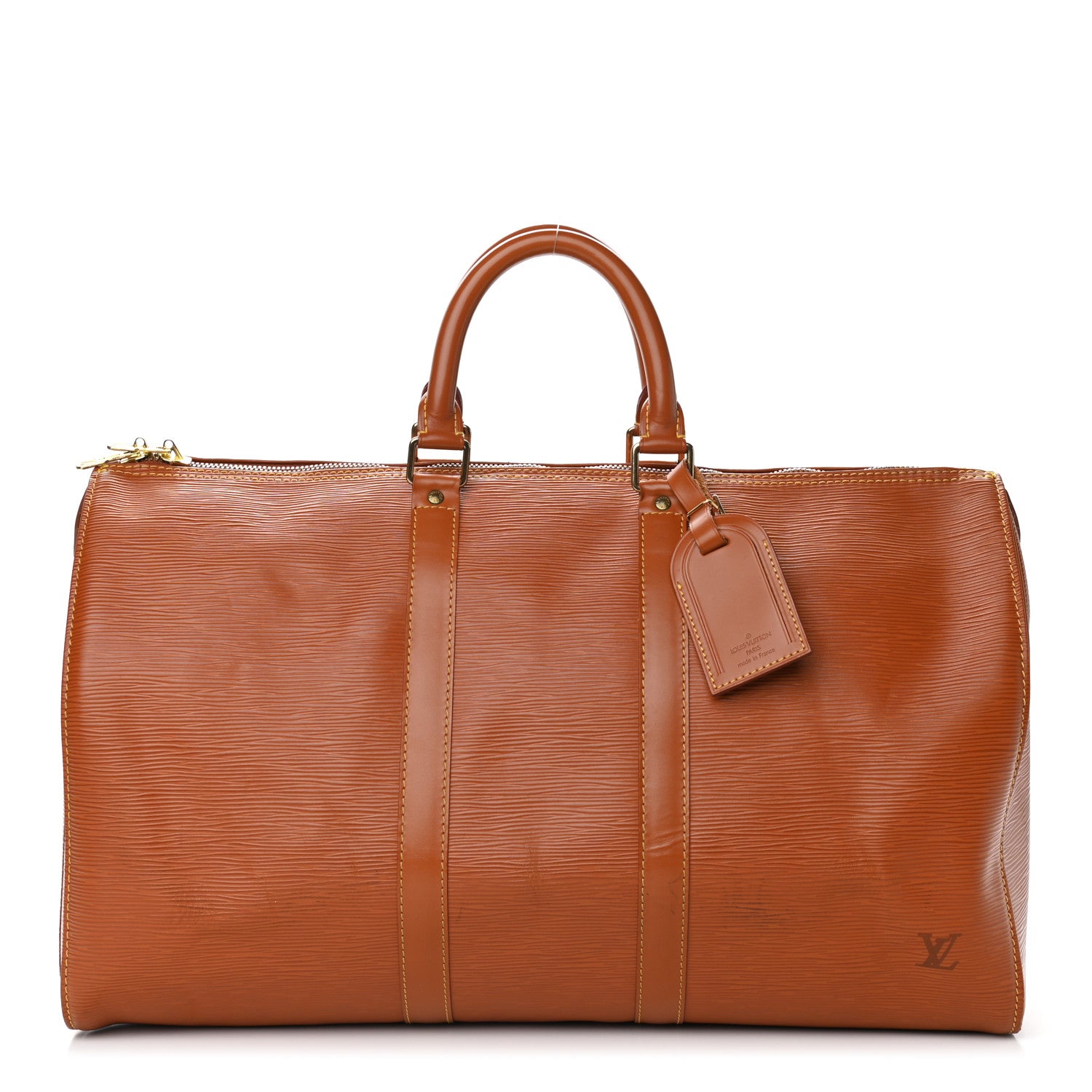 Louis Vuitton Epi Keepall 45 Cipango 1 of 17