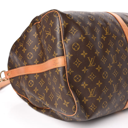 Louis Vuitton Monogram Keepall Bandouliere 60 10 of 16