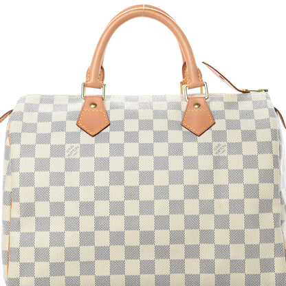Louis Vuitton Damier Azur Speedy 30 8 of 12
