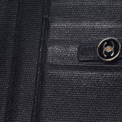 Chanel Grained Calfskin CC Button Wallet Black 13 of 18