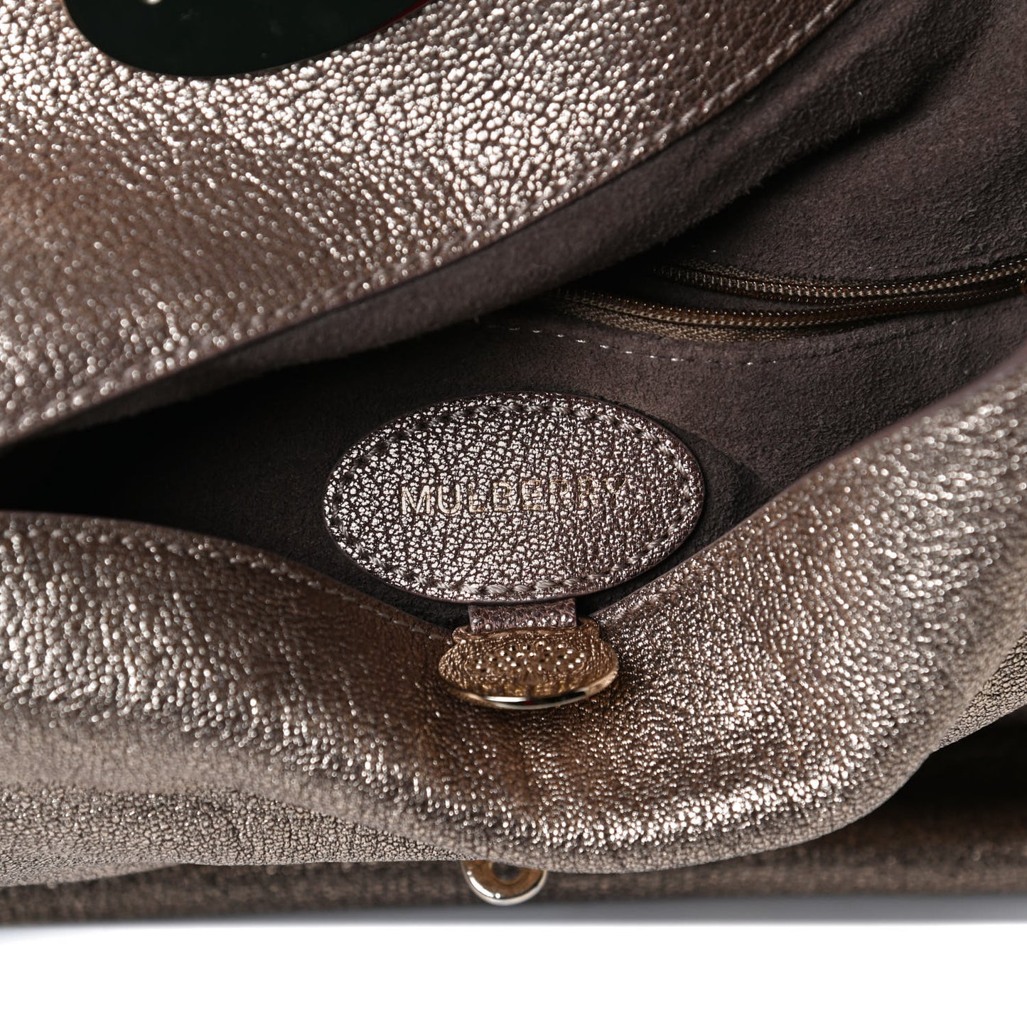 Metallic Goat Clemmie Clutch Gold