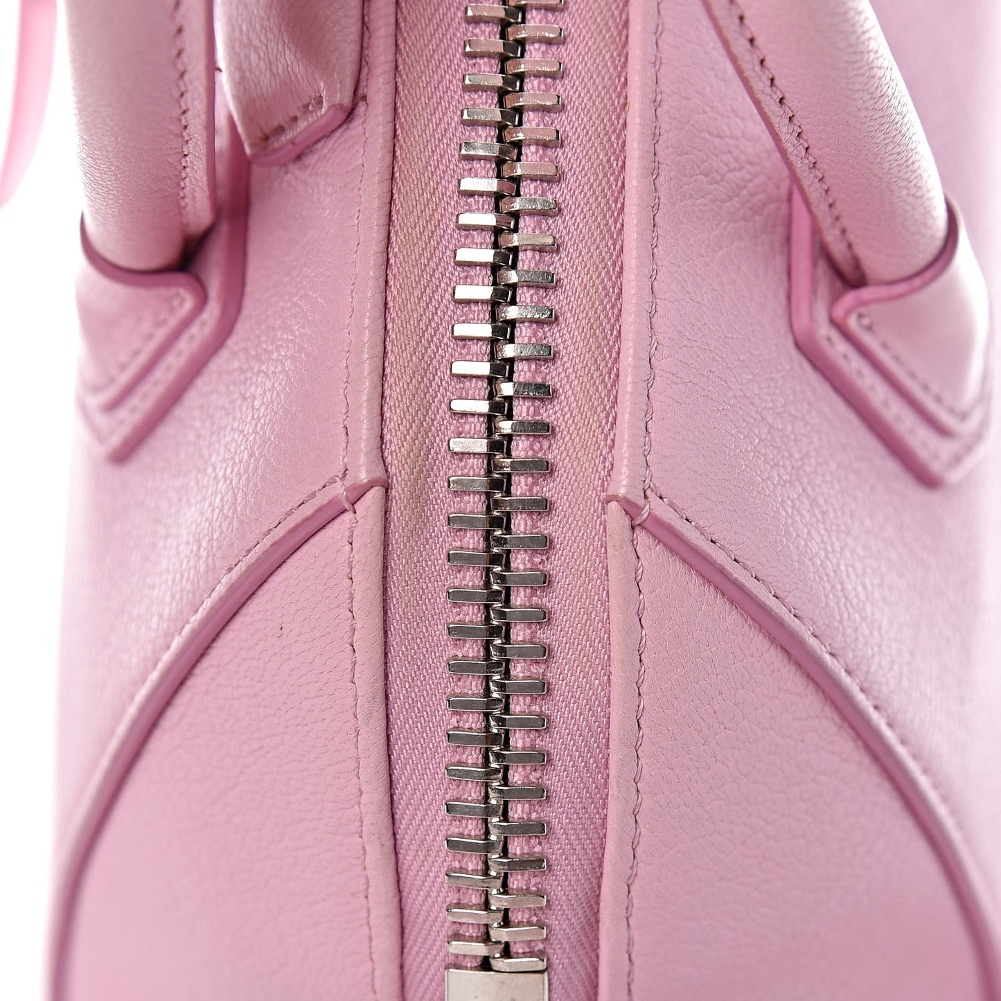 Sugar Goatskin Mini Antigona Bright Pink