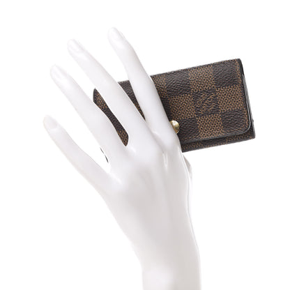 Louis Vuitton Damier Ebene Multicles 4 Key Holder 2 of 15