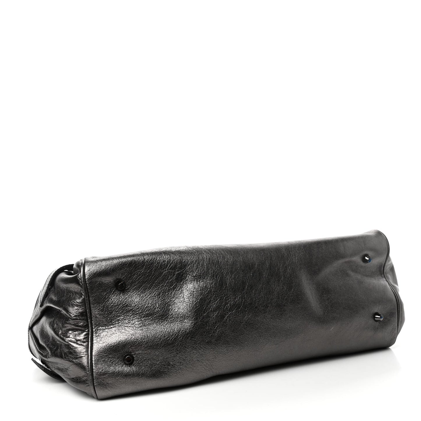 Metallic Calfskin Miley Diaper Bag Trench