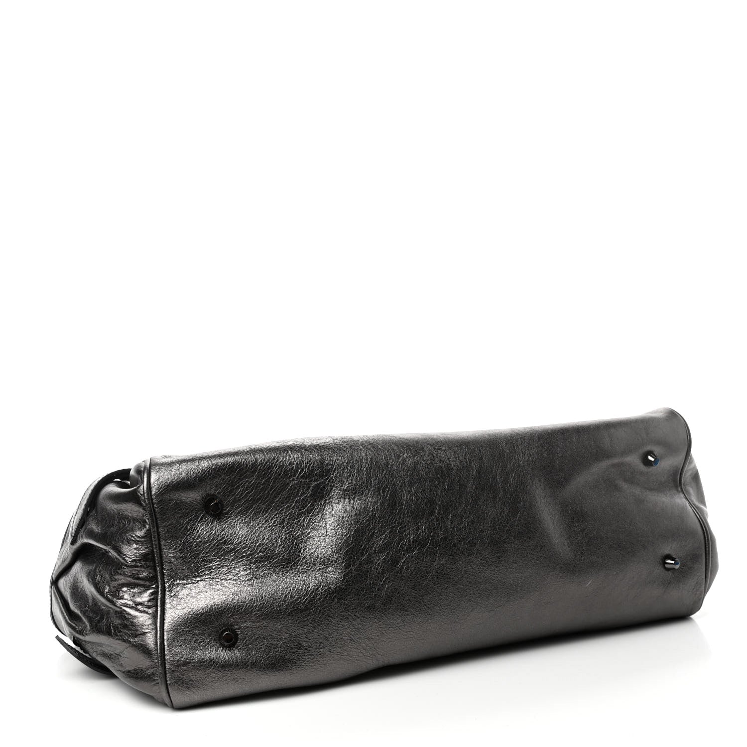 Burberry Metallic Calfskin Miley Diaper Bag Trench 3 of 4