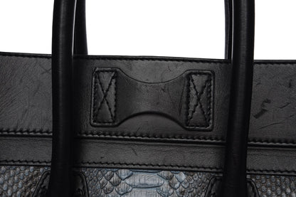 Celine Python Suede Mini Luggage 11 of 17