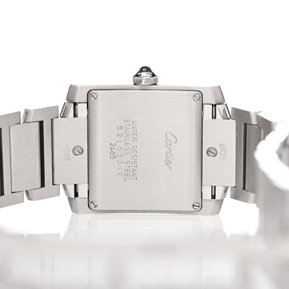 Cartier Stainless Steel 25mm Tank Francaise Quartz Watch 6 of 9
