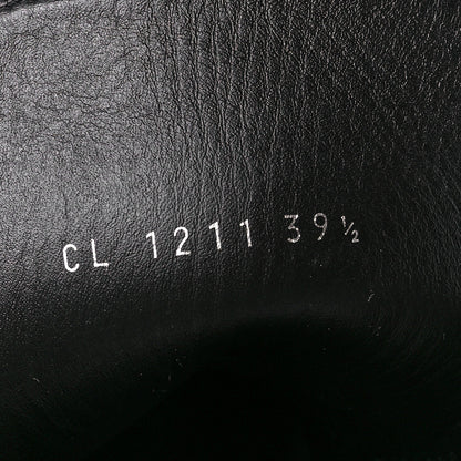 Louis Vuitton Suede Calfskin Monogram Laureate Platform Desert Boots 39.5 Black 8 of 8
