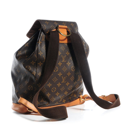 Louis Vuitton Monogram Montsouris GM Backpack 3 of 7