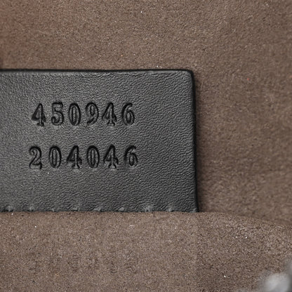 Gucci GG Supreme Monogram Belt Bag Black 8 of 11