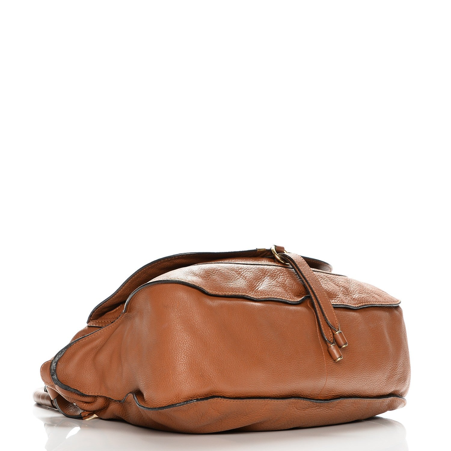 Chloe Calfskin Large Marcie Satchel Tan 4 of 17