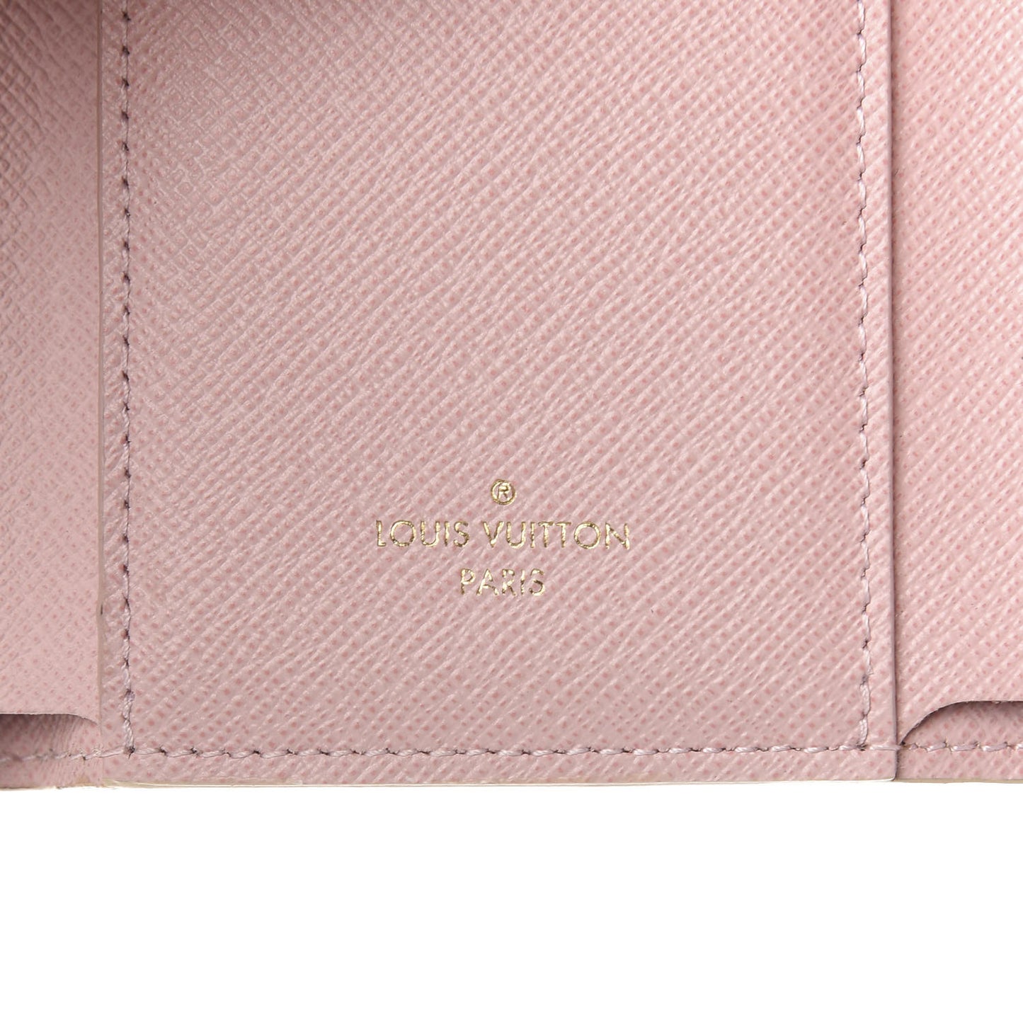 Damier Azur Victorine Wallet Rose Ballerine