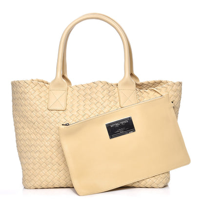 Bottega Veneta Nappa Intrecciato Small Cabat Paille 3 of 11