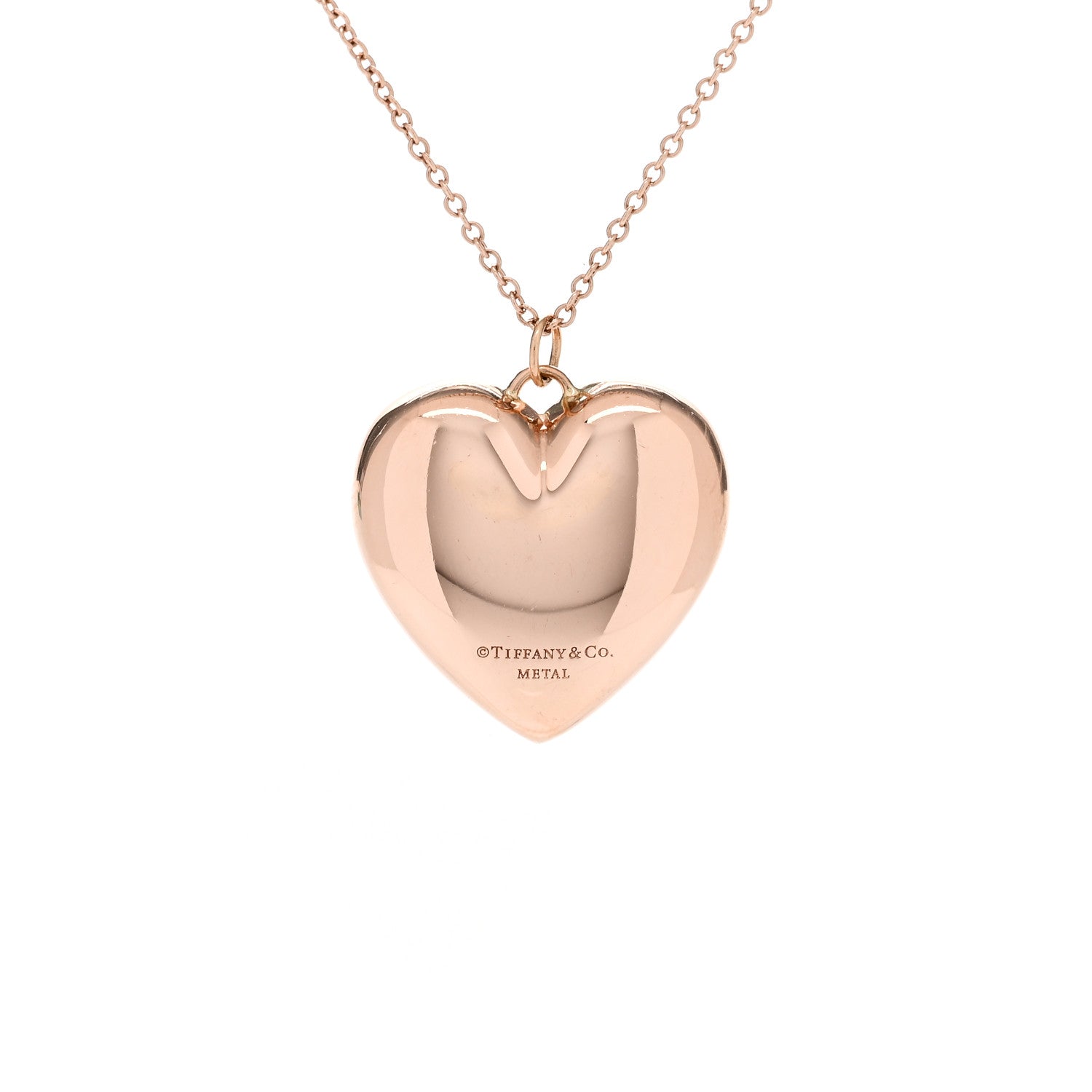Tiffany Rubedo Heart Pendant Necklace 4 of 7