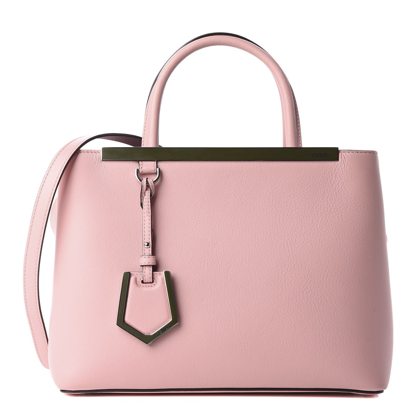 Vitello Dolce Century Petite 2Jours Tote Bubblegum Lilla Oliva