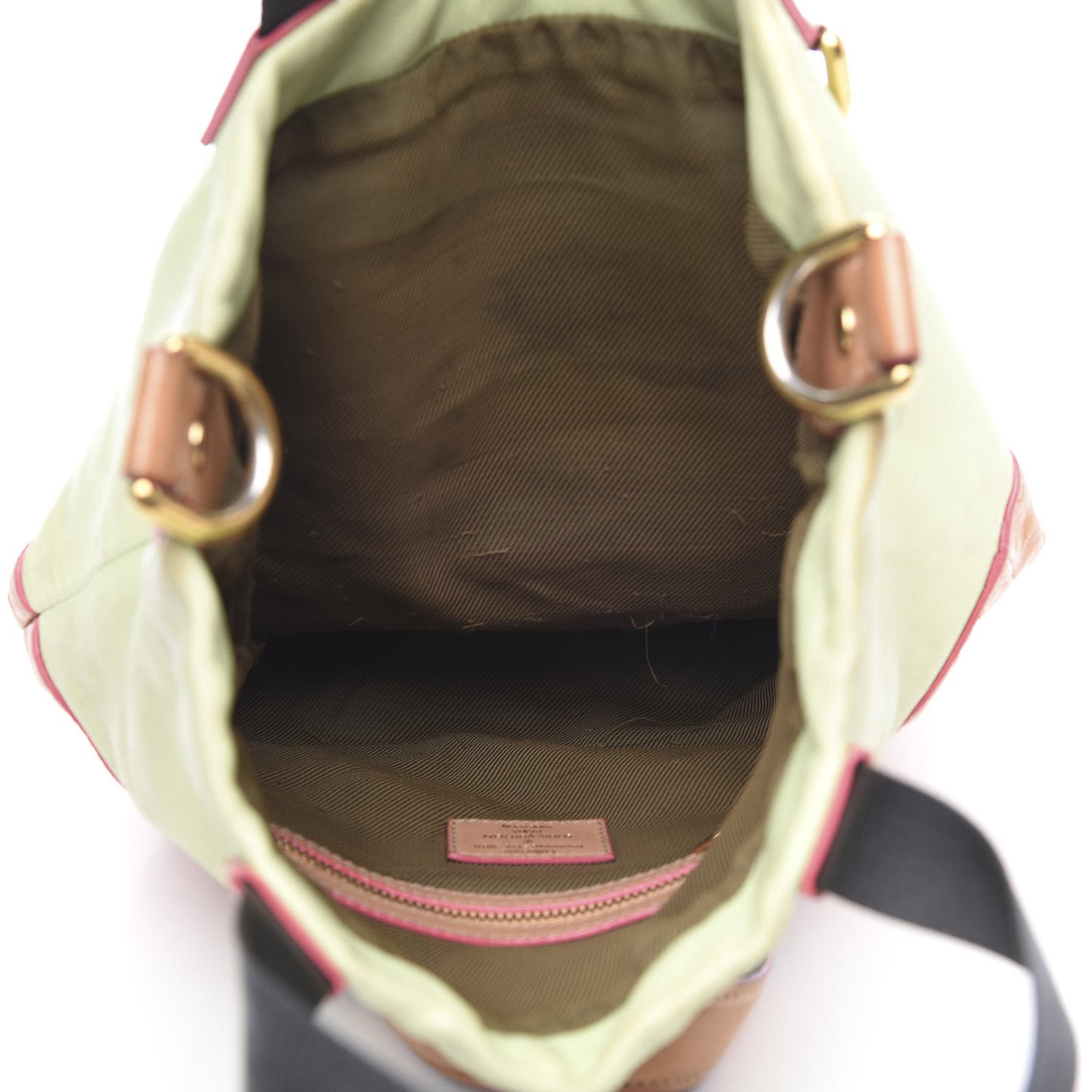 Monogram Goatskin Underground Duffle Bag Rose