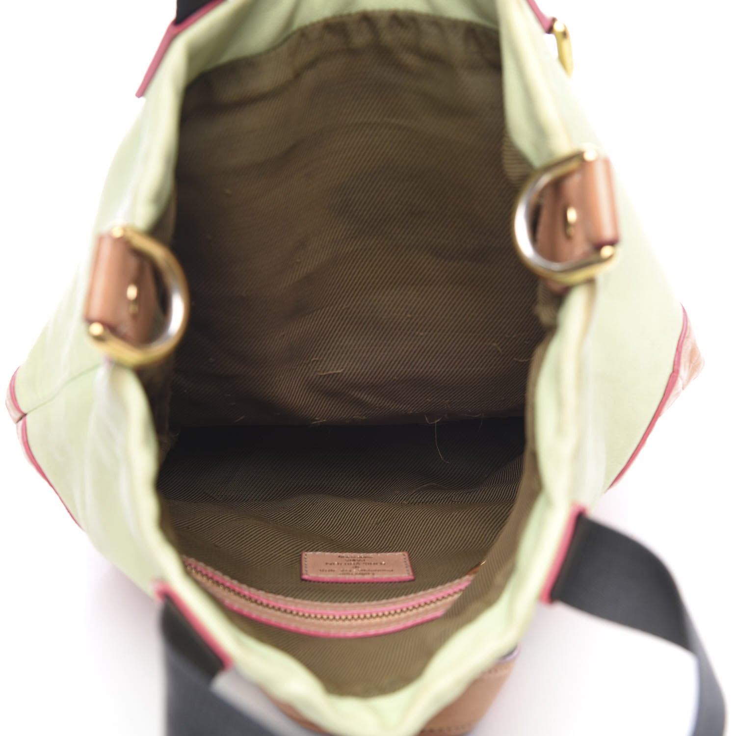 Louis Vuitton Monogram Goatskin Underground Duffle Bag Rose 5 of 15
