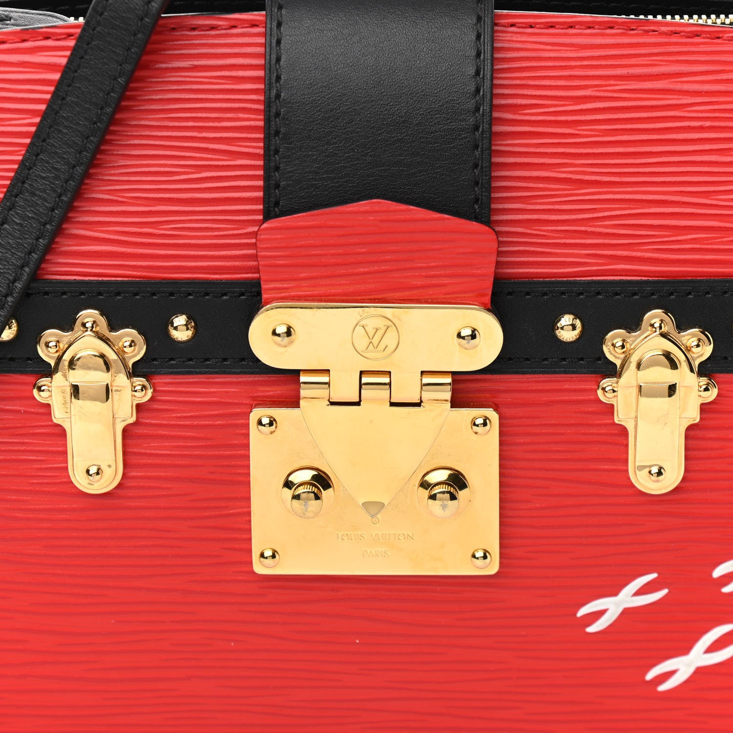 Louis Vuitton Epi Trunk Clutch Red 7 of 9
