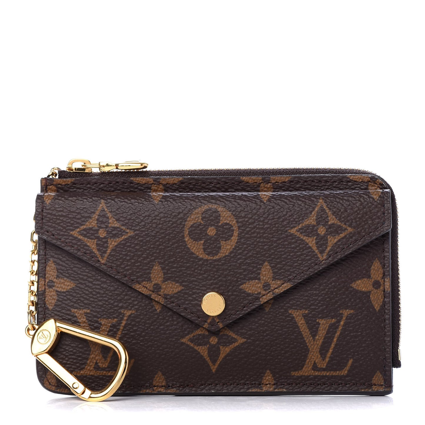 Monogram Recto Verso Card Holder Black