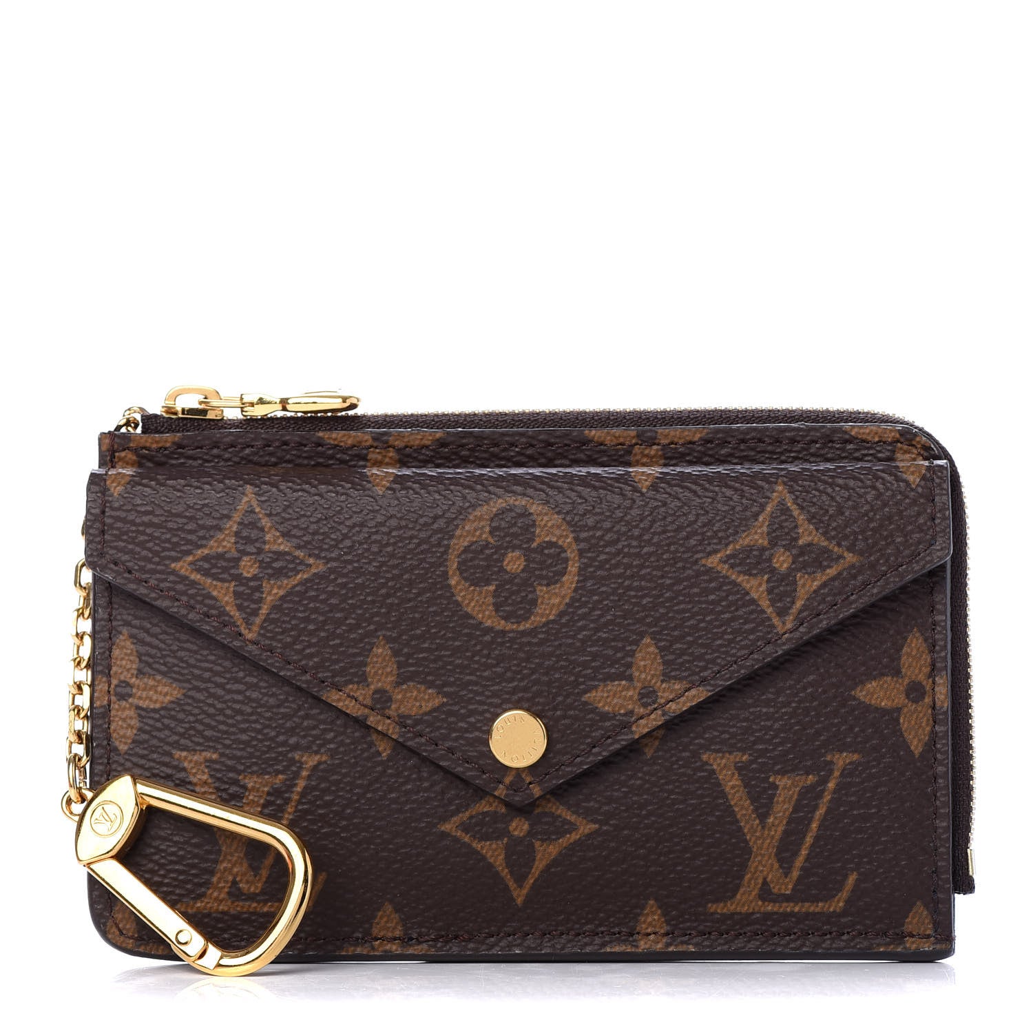 Louis Vuitton Monogram Recto Verso Card Holder Black 1 of 8