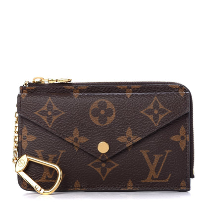 Louis Vuitton Monogram Recto Verso Card Holder Black 1 of 8